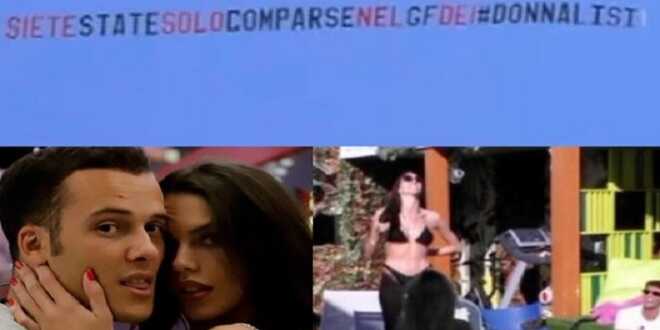 Gf Vip I Donnalisi Insultano I Vipponi In Gioco Con Un Aereo La