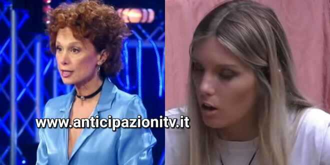 Grande Fratello Pesante Scontro Tra Beatrice Luzzi E Anita Olivieri