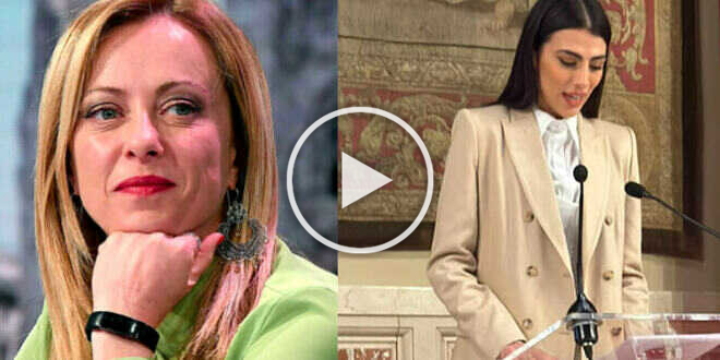 VIDEO GF Vip 7 La Premier Giorgia Meloni Chiama Giulia Salemi