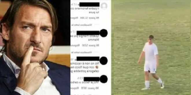 Cristian Totti vittima di body shaming: la reazione di suo padre Francesco