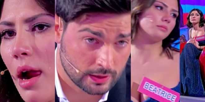 Uomini e donne Davide Donadei scoppia in lacrime per Beatrice