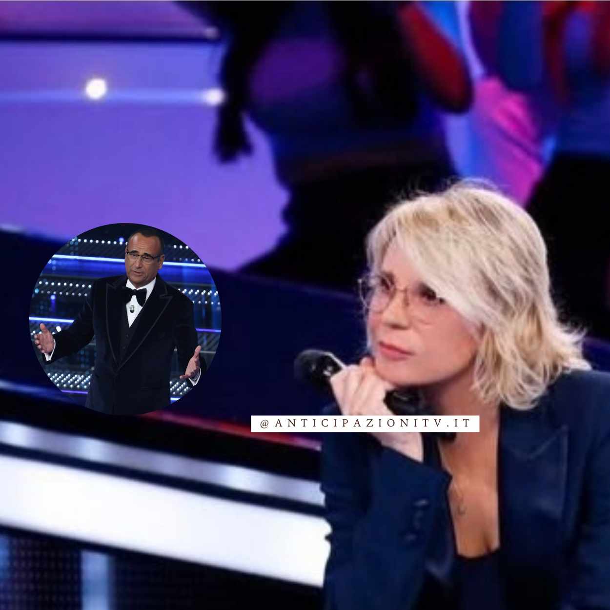 Sanremo 2025, Maria De Filippi ha rifiutato l’invito: retroscena su Carlo Conti