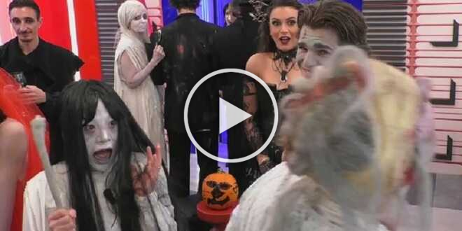 Video Grande Fratello Gli Inquilini Esagerano Ad Halloween Festa Interrotta E