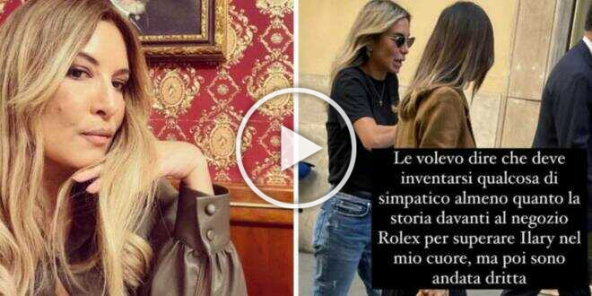 Video Francesco Totti E Ilary Blasi Selvaggia Lucarelli Contro Noemi Bocchi